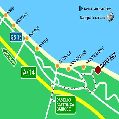 Capo Est Gabicce Mare